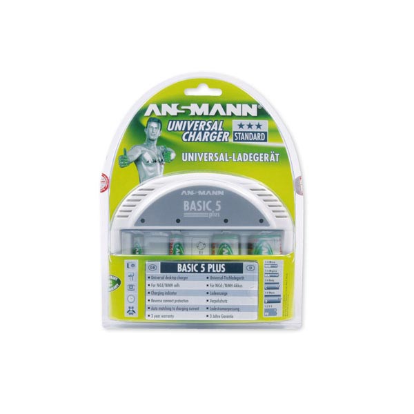 Sauseng ❘ DÖRR ANSMANN und vieles mehr Ansmann Basic 5 Plus Ladegerät