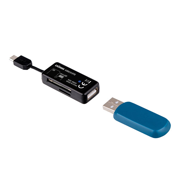 OTG Micro USB Lesegerät